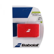 Babolat Headband Double Line Red